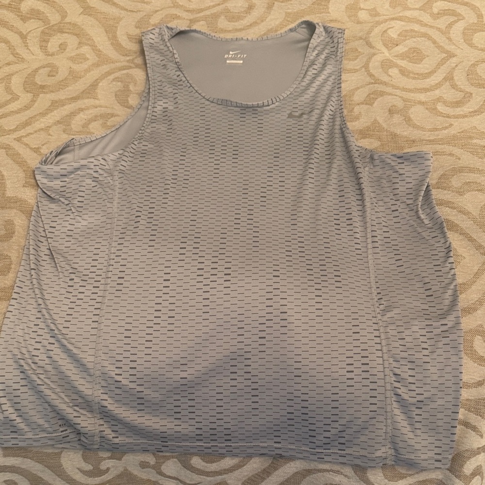 Nike Light Gray Men's Tank Top
